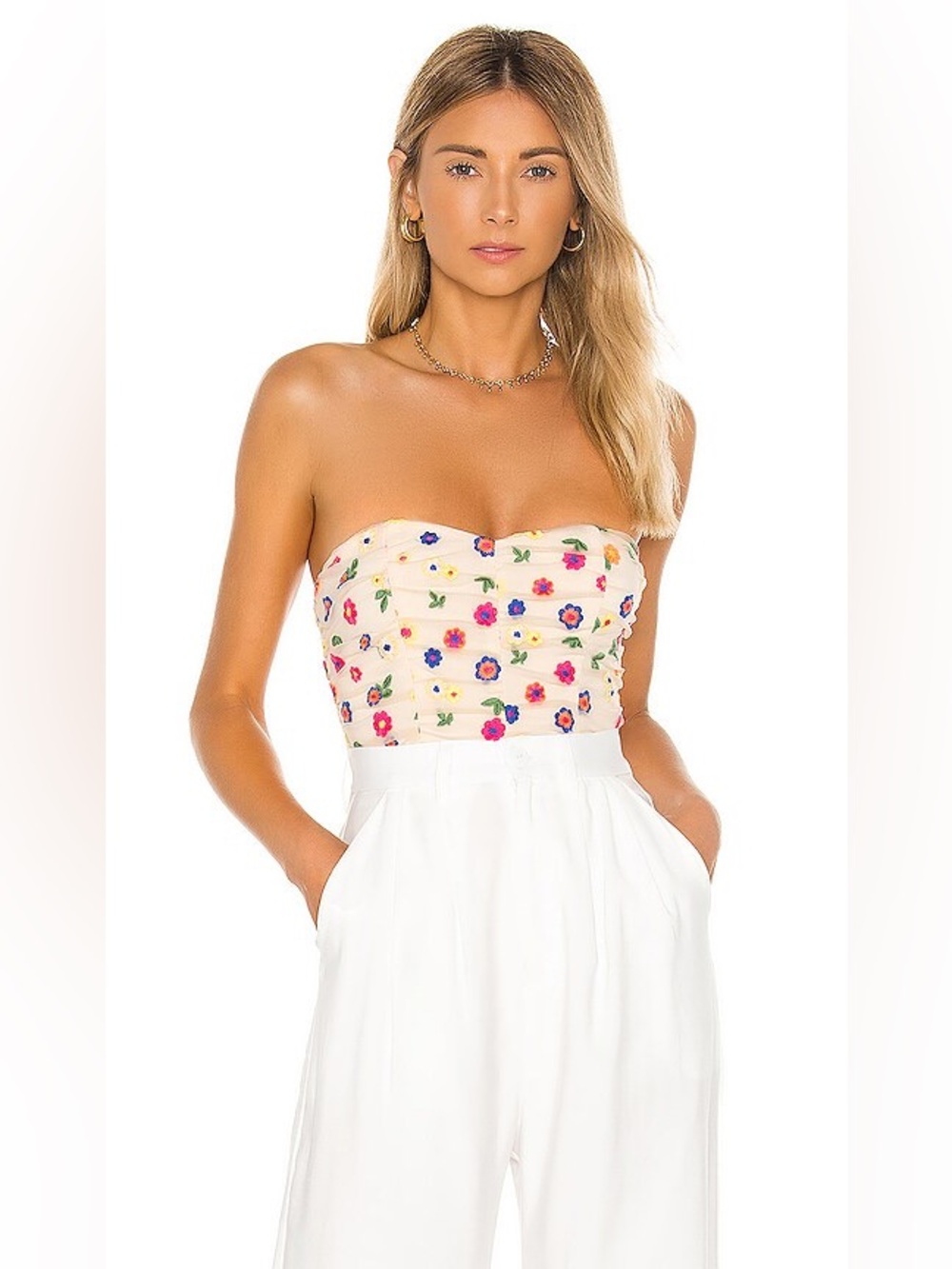 Lovers and Friends Youlanda bodysuit - neon size L